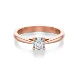 Pierścionek diament